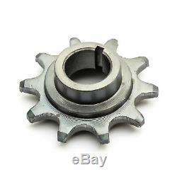10T 415 Gearbox Front Drive Sprocket Motorized Petrol Bicycle 50c 60cc 80cc Bike