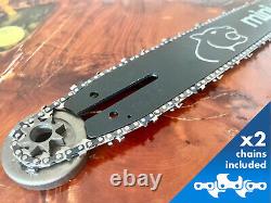 1640cm Panther Mini Kit Echo CS-2511 TES WES 2511T Sprocket/Bar/x2 Chains