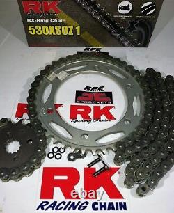 2002-13 Yamaha TDM900 RK 530 Conversion 15/42 Quick Accel Chain and Sprocket Kit