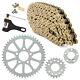 22t Front 48t Rear Sprocket Chain Conversion Kit For Harley Softail Fxst Flstn