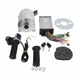36V 800W High Speed Motor Controller Kit with Sprocket for Eletric Bike Scooter