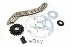 530 Chain Sprocket Final Drive Conversion Kit 00-20 Harley 883 1200 Sportster XL