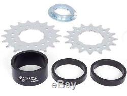 A2Z Single Speed Conversion Converter Kit 16T 18T Sprocket Cog 16 18 Tooth