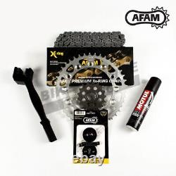 AFAM X-Ring Chain and Sprocket Conversion Kit for Harley 1200 Sportster 91-92
