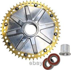 Alloy Art Cush Drive Chain Sprocket 51 Tooth Gold G2CC5132 Chrome gold