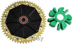 Alloy Art Cush Drive Chain Sprocket 53 Tooth Black G2CC5312 black Gold