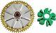 Alloy Art Cush Drive Chain Sprocket With Machined Carrier, 53t Gold G2cc53-32