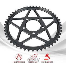 Black 48T Rear Chain Sprocket Protector for Sur-Ron LBX For Segway Dirt Bike MO