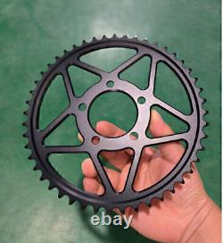 Black Rear 48T Chain Sprocket Aluminum for Sur Ron X/S/X160/X260