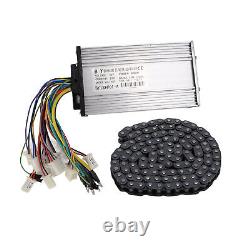 Brushless Motor Controller Kit 36V 800W DC High Speed Motor Kit With Sprocket BGS