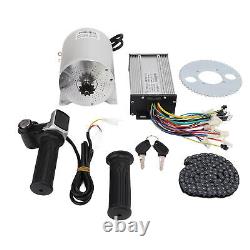 Brushless Motor Controller Kit 36V 800W DC High Speed Motor Kit With Sprocket BGS