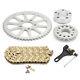 Chain Drive Conversion Kit Front Rear Sprocket For Harley Dyna Wide Glide Fxdwg
