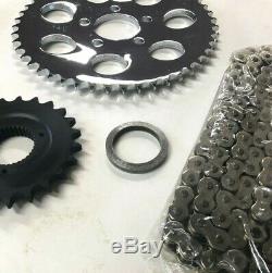 Chain Drive Sprocket Conversion Kit For 5 Speed Harley Sportster With 130/150 Tire