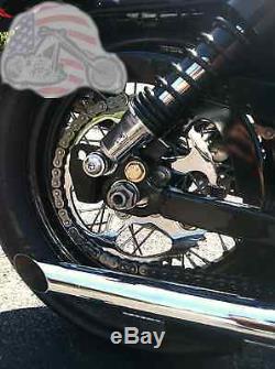 Chain Drive Transmission Sprocket Conversion Kit Harley Sportster Evo Hugger