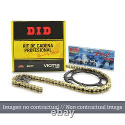 Chain Kit DID 520VX3 (15-47-108) Conversion 520, Sprocket with Rubber Reducer