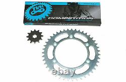 Chain & sprocket kit for Suzuki TS125R (90-96) 520 conversion TVH standard chain