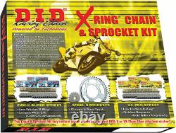 DID VX Pro-Street X-Ring 530 Conversion Chain/Sprocket Kit (16/48) 99-02 YZF-R6