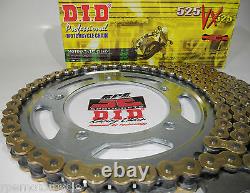 DUCATI 750SS 91-98 DID 525 GOLD CHAIN AND SPROCKETS KIT Premium 525 Conversion