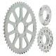 Drive Rear Front Sprocket Conversion Kit For Harley Sportster Xl 883 1200 91-up