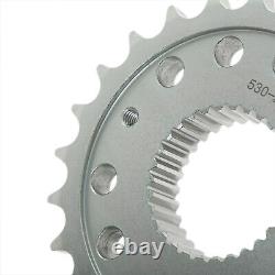 Front Rear Sprocket Conversion Kit for Harley Touring FLT FLH Twin Cam M8 09-up