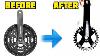 How To Convert Your Shimano Crank From 3 Drive To Single Narrow Wide 2020