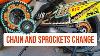 Ktm Duke 790 Chain And Sprockets Change 2024 Did 520vx3 Powerparts Sprocket Supersprox Orange