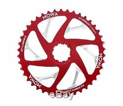MOWA MTB 42T Bicycle Sprocket for Shimano/Sram 10 Speed Cassette upgrade Red