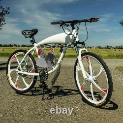 Motorised 2-stroke 100cc Engine Petrol Bicycle Bike Conversion Kit Pedal Start
