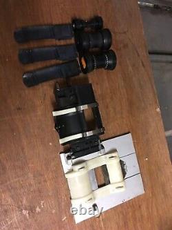 Philips DP75 Film Projector 70mm Conversion, trap/gate, pad Arms Dual Sprocket kit
