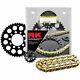 Rk Excel Aluminum Race Chain And Sprocket Kit For Kawasaki Zx-10r 2108-118dg