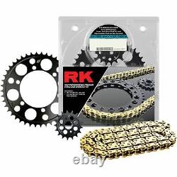 RK EXCEL CHAIN KIT GOLD for KAWASAKI ZX-6R/6RR'05-'06 2068-059PG