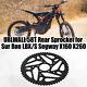 Rear Sprocket 58t For Surron Light Bee X Segway X160 X260 Black Cnc For Sur-ron