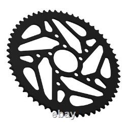 Rear Sprocket 58T For Surron Light Bee X Segway X160 X260 Black CNC For Sur-Ron