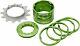 Reverse Single Speed Conversion Kit With 13 Sprocket Components Green
