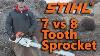 Stihl Ms 661 7 Vs 8 Tooth Sprocket