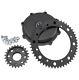 Twin Power 530 Chain Drive Conversion Cush Kit With Front Sprocket Harley Flh/t