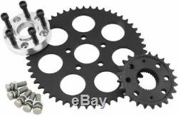 Twin Power Bolt On Chain Conversion Kit Rear Wheel Sprocket Harley Touring 86-06