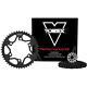 Vortex Hfrs Hyper Fast 520 Street Conversion Chain & Sprocket Kit Black #ck6445