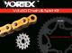 Vortex Hfrs Hyper Fast 520 Street Conversion Chain And Sprocket Kit, Ckg6451