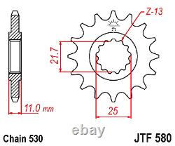 Yamaha YZF-R6 S'06-10 models X-Ring Chain & and Sprocket Set GOLD