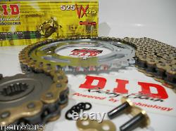 Ducati 750ss 91-98 DID 525 Gold Chain And Sprockets Kit Premium 525 Conversion
