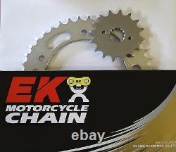 Kit chaîne et pignon EK X-Ring Gold pour Yamaha YZF R6 1999 2002, conversion en 530