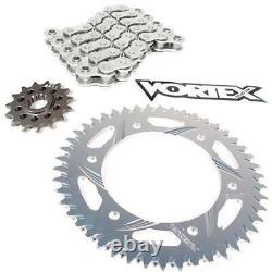 Kit de chaîne et de pignon de conversion Vortex WSS Warranty 520 en or #CKG6132