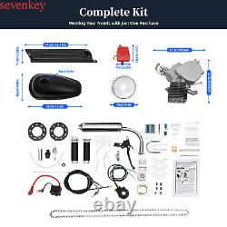 Kit de conversion de vélo motorisé à essence 2 temps 100CC avec démarrage au pédalier