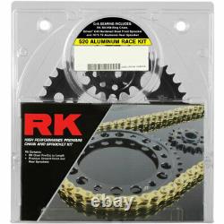 Rk Gxw Xw-ring 520 Kit Chaîne De Course De Conversion / Pignon (16/45) Or 3076-118dg