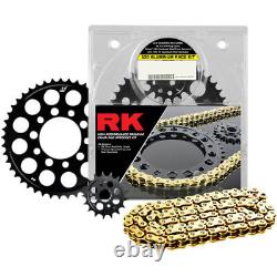 Rk Gxw Xw-ring 520 Kit Chaîne De Vitesse De Conversion / Pignon (15/42) Or 8101-118dg