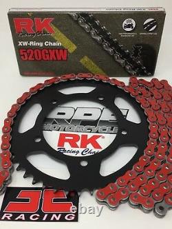 Rouge 2008-16 Gsx650f Rk Gxw 520 Conversion Chain And Sprockets Kit
