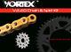 Vortex Ckg6450 Hfra Hyper Fast 520 Chaîne De Conversion Et Pignon Kit Or